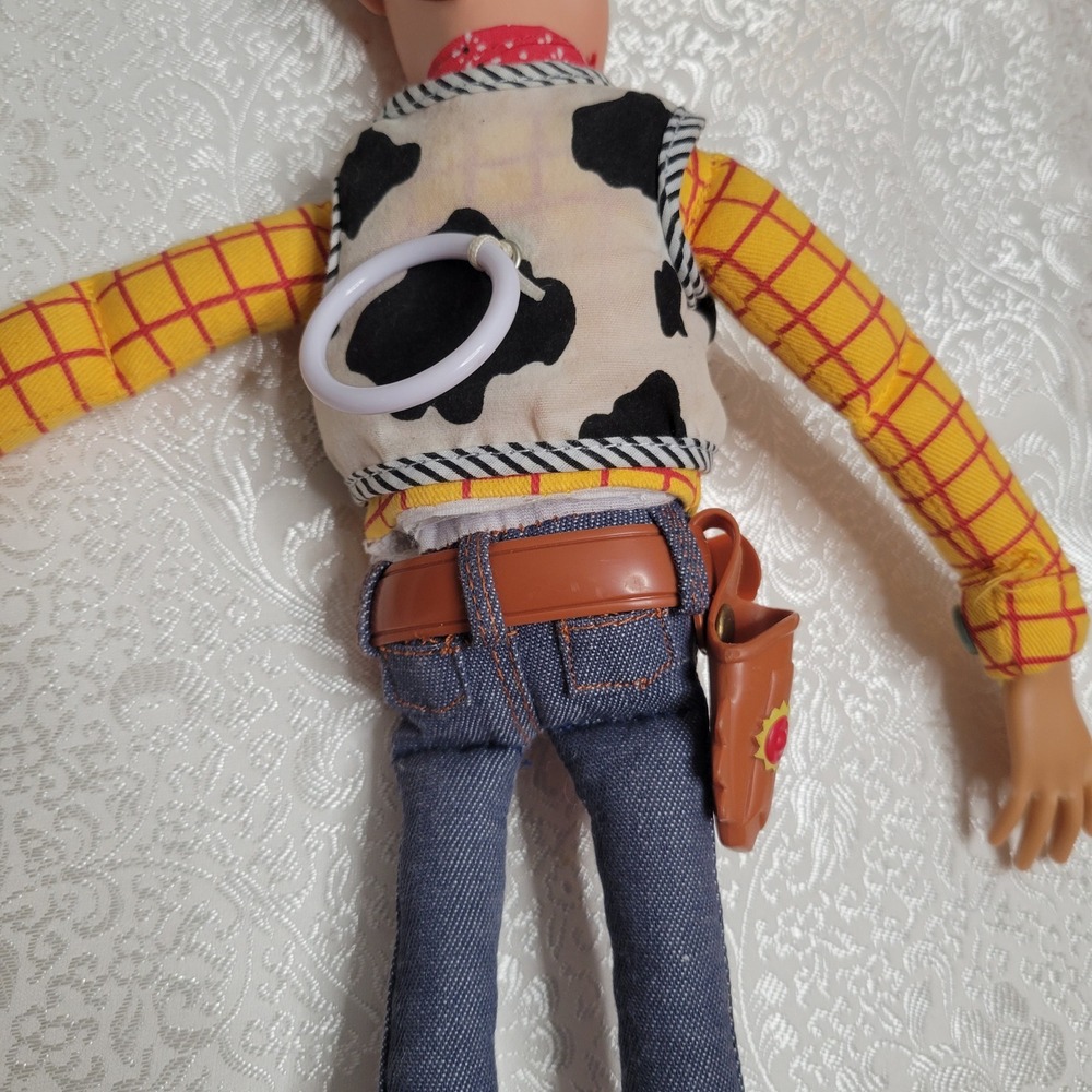 Disney Woody Talking Action Figure 15 in. Bonnie Toy Story 4 Pull String NO HAT - Picture 15 of 17